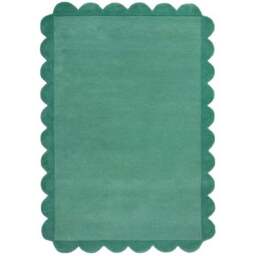 Milo Scallop Plain Wool Rug - thumbnail 5