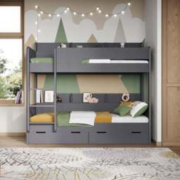 Eddie Storage Bunk Bed Frame - thumbnail 4