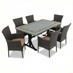 Byron Manor Burlington 6 Seat Dining Set - thumbnail 2