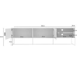 "Asia Extra Wide TV Unit for TVs up to 80""" - thumbnail 6