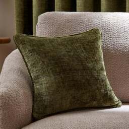 Cashton Chenille Heavyweight Eyelet Curtains - thumbnail 4
