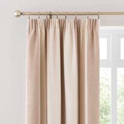 Boucle Stripe Pencil Pleat Curtains - thumbnail 1