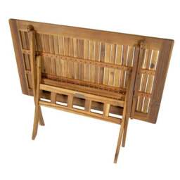 Acacia 4 Seater Rectangular Dining Set - thumbnail 4