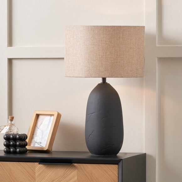 Pacific Lifestyle Erika Textured Table Lamp - image 1