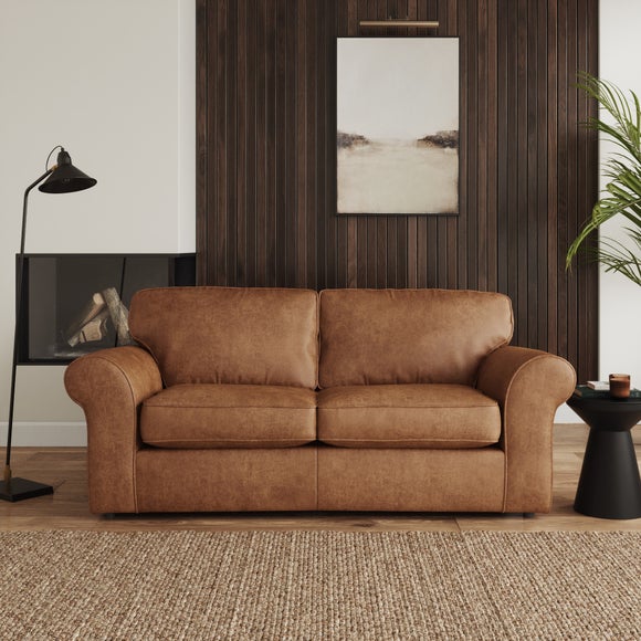 Flori Arizona Faux Leather 2 Seater Double Sofa Bed - image 1