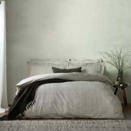 Yard Hebden Reversible 100% Cotton Duvet Cover & Pillowcase Set