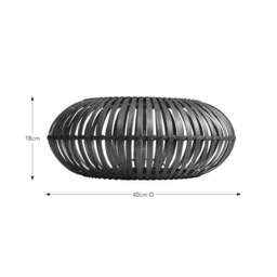 Abrielle Bamboo Easy Fit Pendant Shade - thumbnail 4