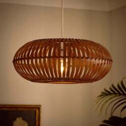 Abrielle Bamboo Easy Fit Pendant Shade - thumbnail 2