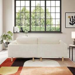 Newton Chunky Tonal Weave Corner Chaise - thumbnail 3
