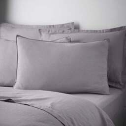 Cotton Linen Duvet Cover & Pillowcase Set - thumbnail 3