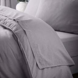 Cotton Linen Duvet Cover & Pillowcase Set - thumbnail 5