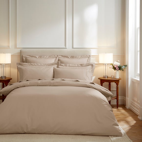Dorma Crisp & Fresh 400 Thread Count Egyptian Cotton Percale Duvet Cover - image 1