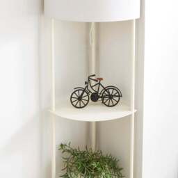 Jakob Corner Shelved Floor Lamp - thumbnail 3