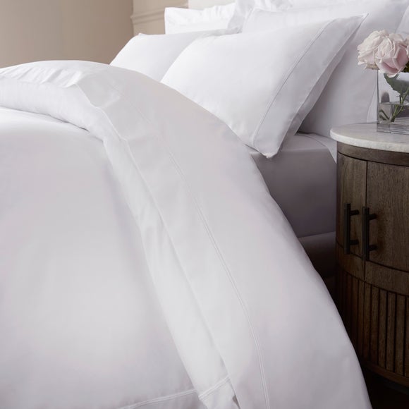 Dorma 800 Thread Count 100% Cotton Sateen Flat Sheet - image 1