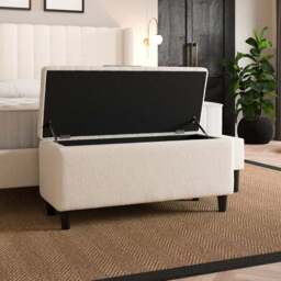 Alara Teddy End of Bed Storage Ottoman - thumbnail 2