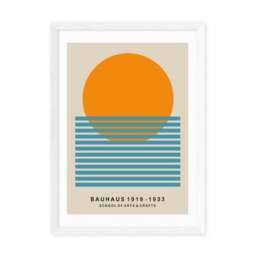 East End Prints Mid Century Sun Bauhaus by Luxe Poster Co - thumbnail 2