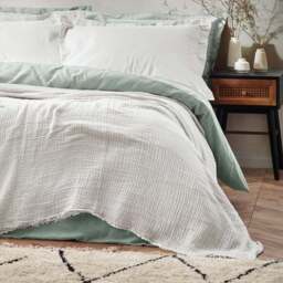 Lark Cotton Throw Blanket - thumbnail 4