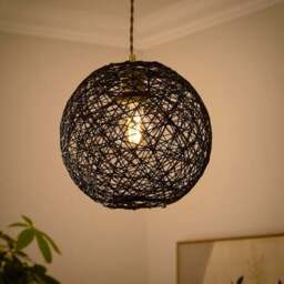 Paper String Ball Easy Fit Pendant Shade - thumbnail 2