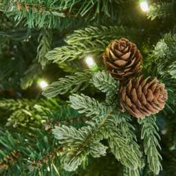 6.5ft Pre-Lit Rivington Slim Christmas Tree - thumbnail 2
