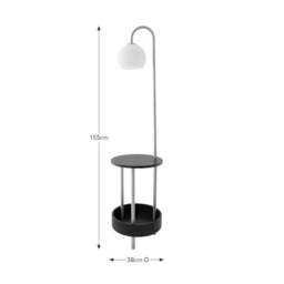 Georgi Shelved Floor Lamp - thumbnail 6