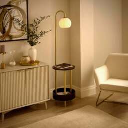 Georgi Shelved Floor Lamp - thumbnail 2