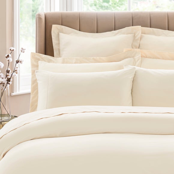 Dorma Smooth & Soft 300 Thread Count 100% Cotton Sateen Standard Pillowcase