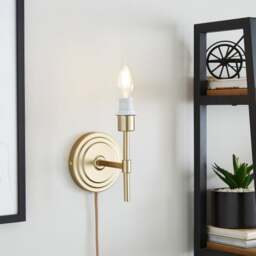 Sutton Plug In Wall Light Fitting