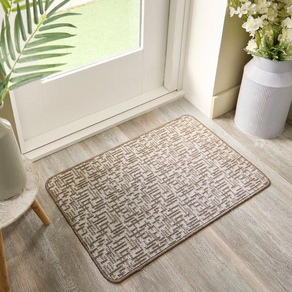 Marvel Boucle Grid Washable Doormat - image 1