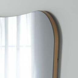 Yearn Curved Narrow Full Length Wall Mirror - thumbnail 2