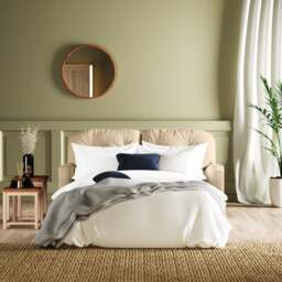 Martha Vintage Velvet 2 Seater Sofa Bed - thumbnail 1