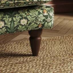 Jolene William Morris Blackthorn Print Velvet 3 Seater Sofa - thumbnail 5