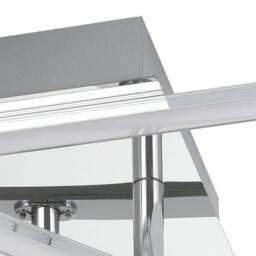 EGLO Lasana Modern 4 Light LED Flush Ceiling Light - thumbnail 2