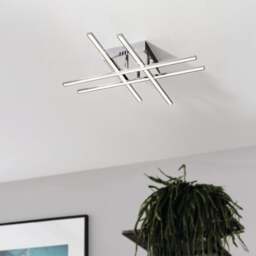 EGLO Lasana Modern 4 Light LED Flush Ceiling Light