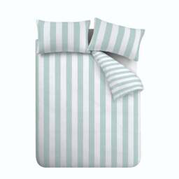 Catherine Lansfield Cove Stripe Duvet Cover and Pillowcase Set - thumbnail 5