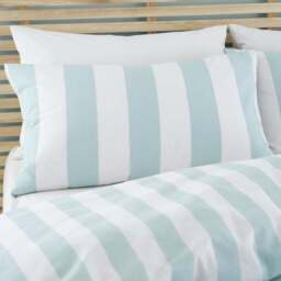 Catherine Lansfield Cove Stripe Duvet Cover and Pillowcase Set - thumbnail 3