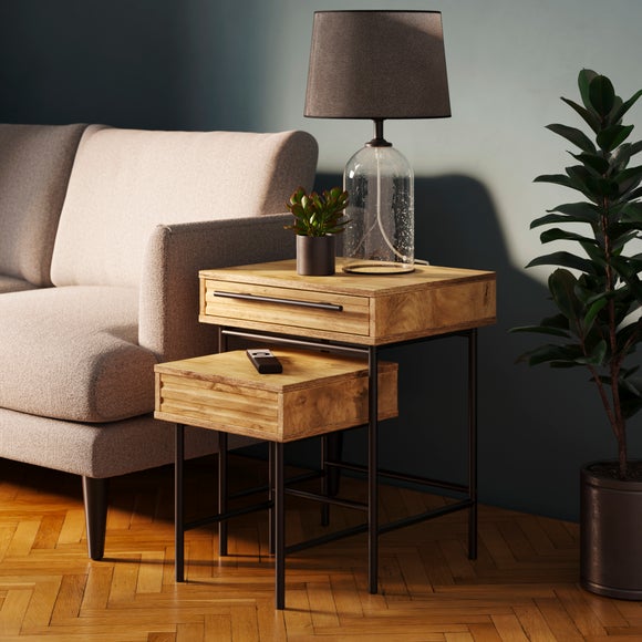 Bryant Nest of Side Tables with Drawers - image 1