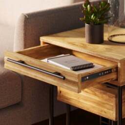 Bryant Nest of Side Tables with Drawers - thumbnail 4