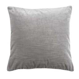 5A Fifth Avenue Grey Velvet Pleat Cushion - thumbnail 4