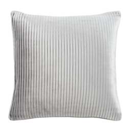 5A Fifth Avenue Grey Velvet Pleat Cushion - thumbnail 1
