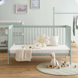 CuddleCo Nola Cot Bed, Painted Pine - thumbnail 2