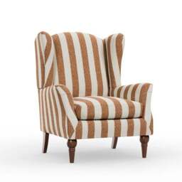Charnwood Striped Boucle Occasional Armchair - thumbnail 5