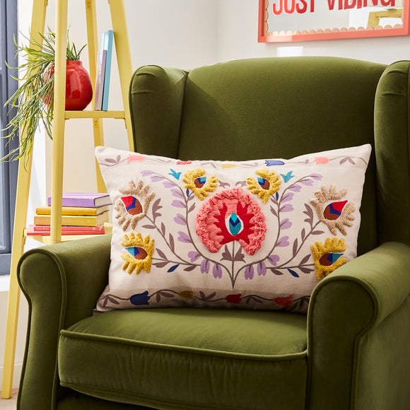Suzani Rectangular Cushion - image 1