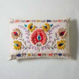 Suzani Rectangular Cushion - thumbnail 3