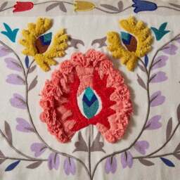 Suzani Rectangular Cushion - thumbnail 6