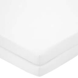 Pack of 2 Pure Cotton Toddler Fitted Sheets