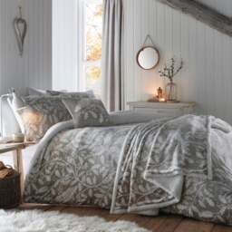 Lodge Woodland Owls Bedspread 150cm x 200cm - thumbnail 1