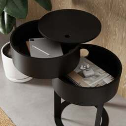 Addison Swivel Bedside Table - thumbnail 3