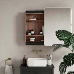 Fulton Bathroom Mirror Wall Cabinet - thumbnail 2