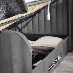 Clara Side Lift Ottoman TV Bed Frame - thumbnail 5