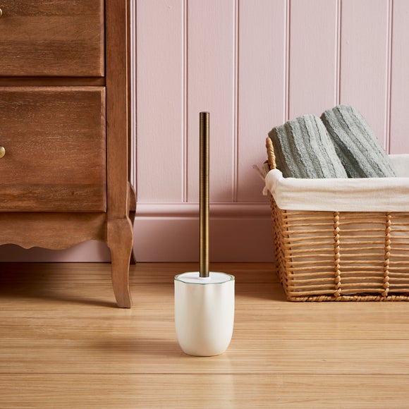 Heart and Soul Scalloped Toilet Brush - image 1
